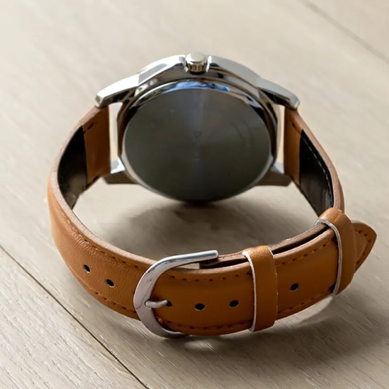 Casio Enticer Black Dial Brown Leather Men's Watch- MTP-V004L-1B2